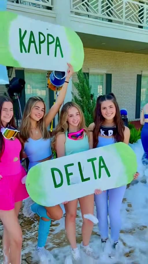 Kappa Delta foam party
