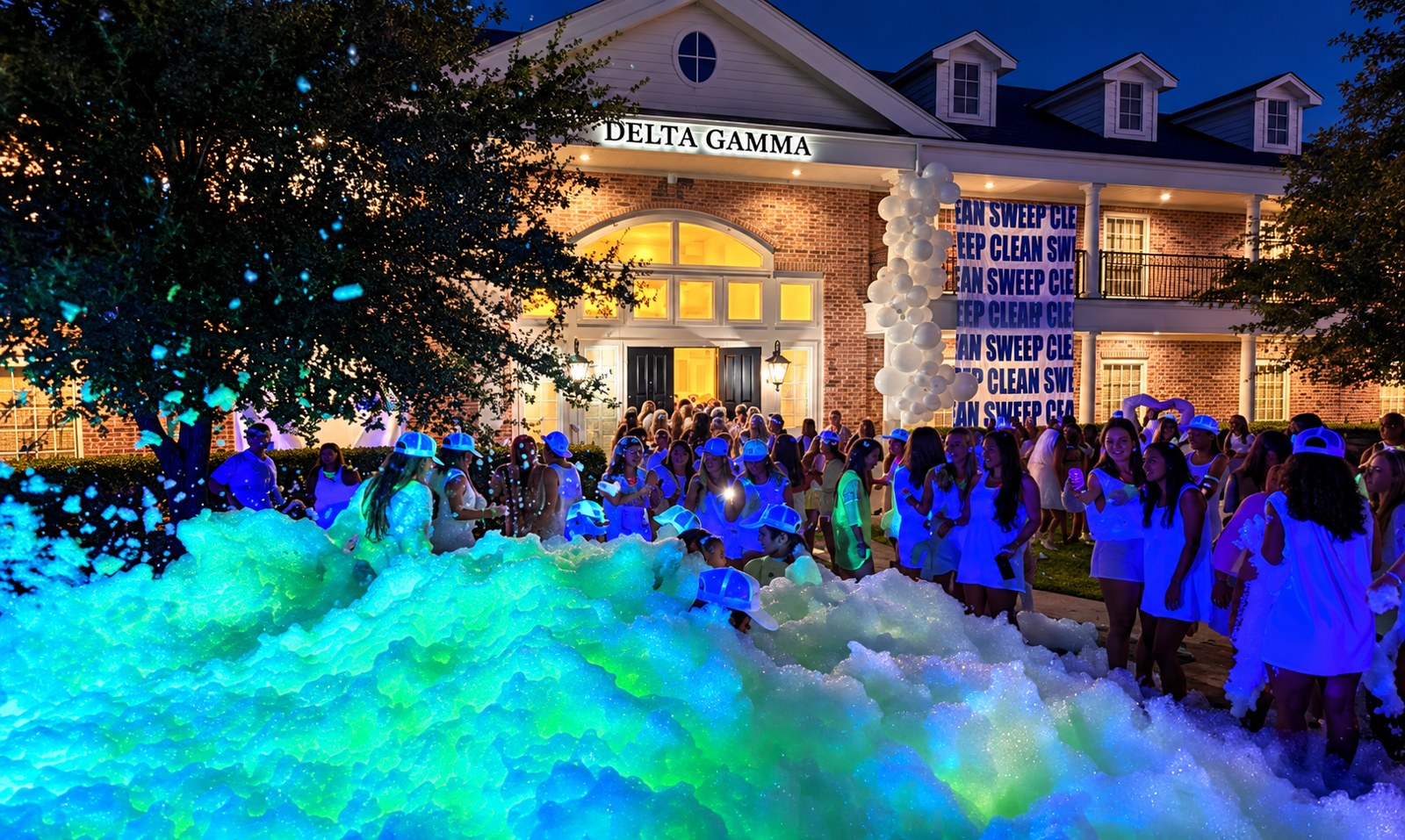 UV glow celebration