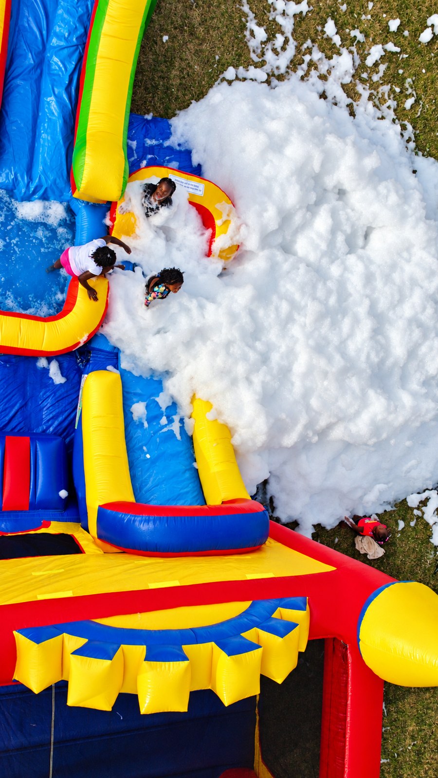 Foam party celebration